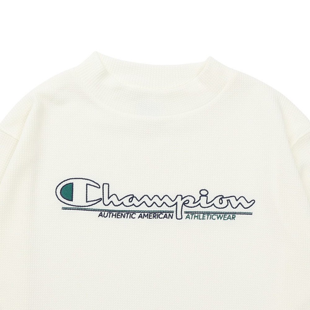 チャンピオン（CHAMPION）（メンズ）ゴルフウェア 長袖 ロングスリーブモックネックシャツ 26SS C3-DG401 020