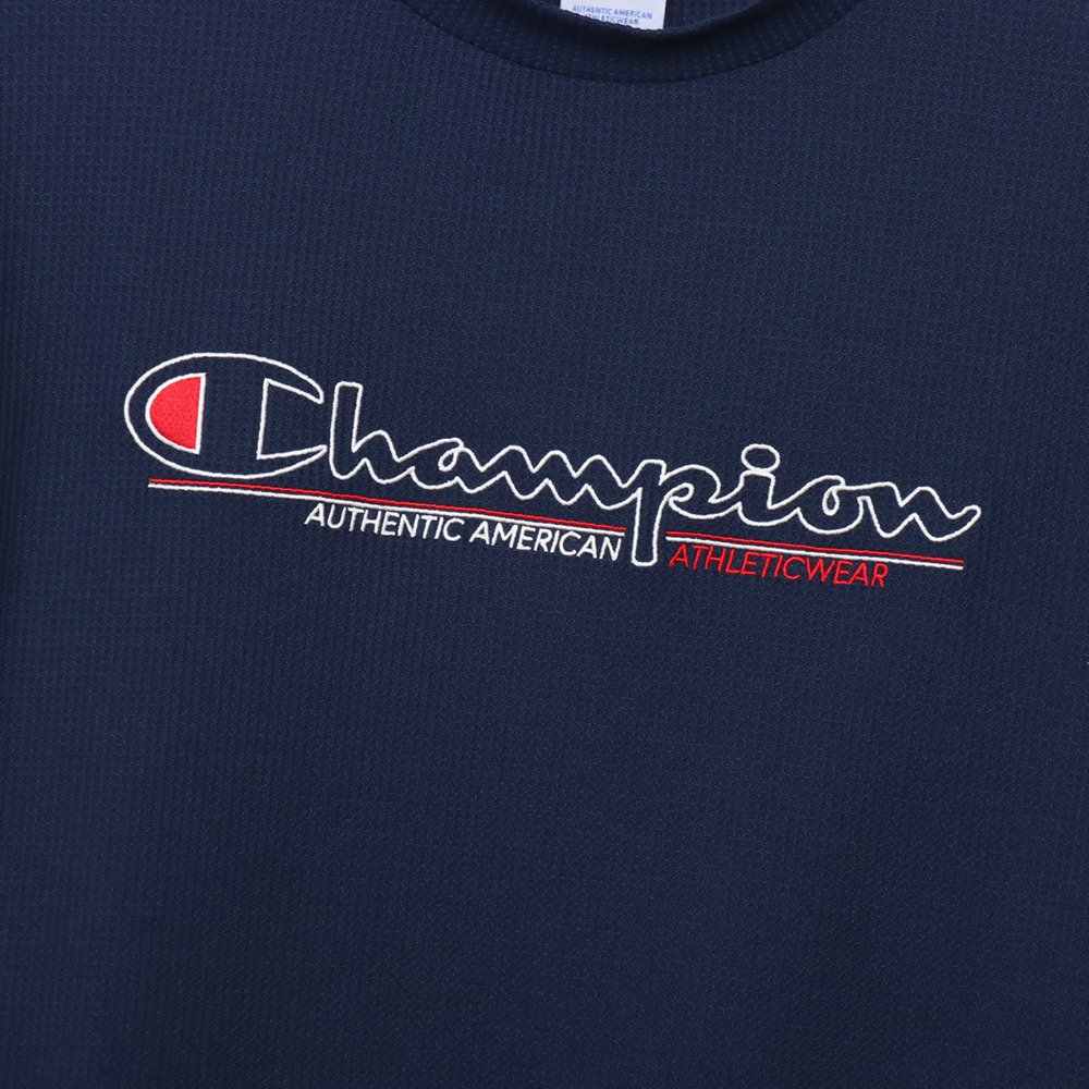 チャンピオン（CHAMPION）（メンズ）ゴルフウェア 長袖 ロングスリーブモックネックシャツ 26SS C3-DG401 370