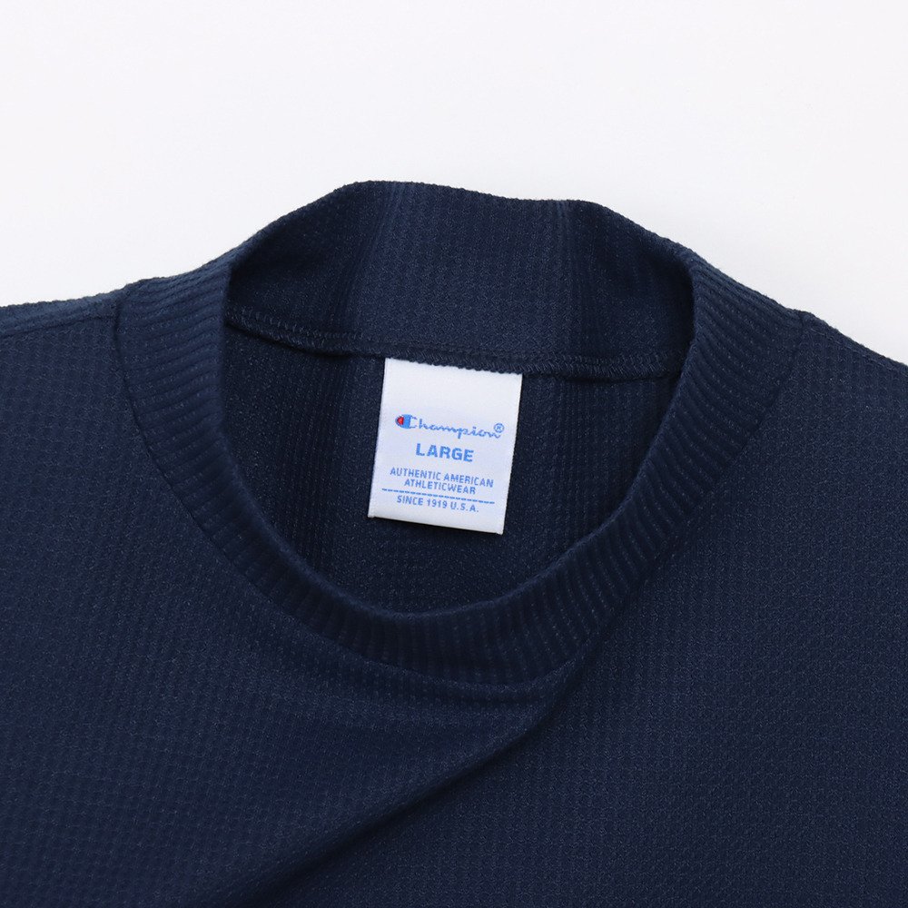 チャンピオン（CHAMPION）（メンズ）ゴルフウェア 長袖 ロングスリーブモックネックシャツ 26SS C3-DG401 370