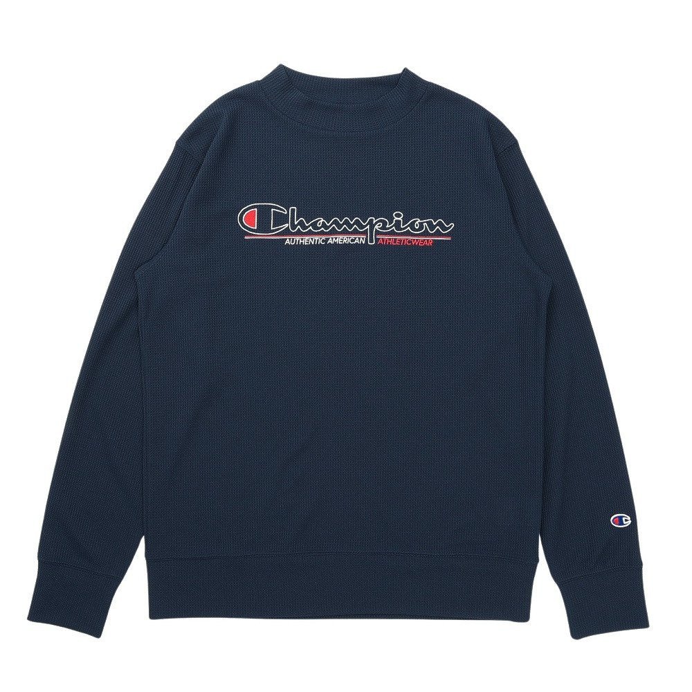 チャンピオン（CHAMPION）（メンズ）ゴルフウェア 長袖 ロングスリーブモックネックシャツ 26SS C3-DG401 370