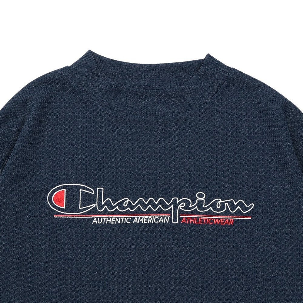 チャンピオン（CHAMPION）（メンズ）ゴルフウェア 長袖 ロングスリーブモックネックシャツ 26SS C3-DG401 370