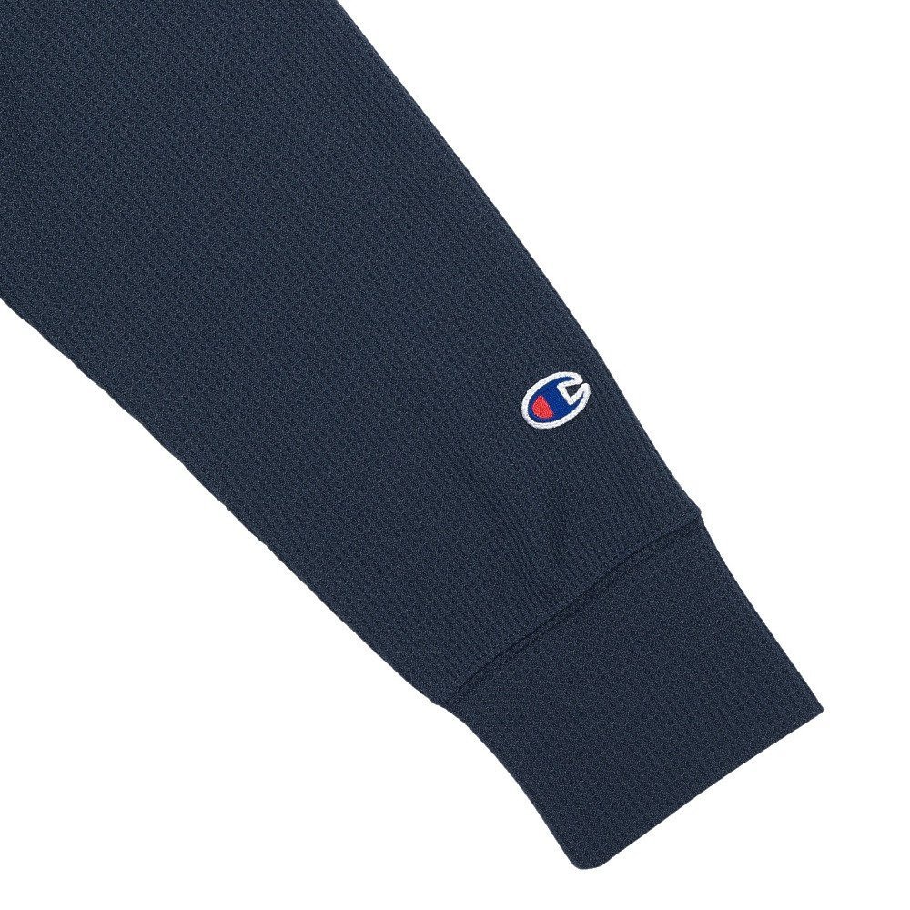 チャンピオン（CHAMPION）（メンズ）ゴルフウェア 長袖 ロングスリーブモックネックシャツ 26SS C3-DG401 370