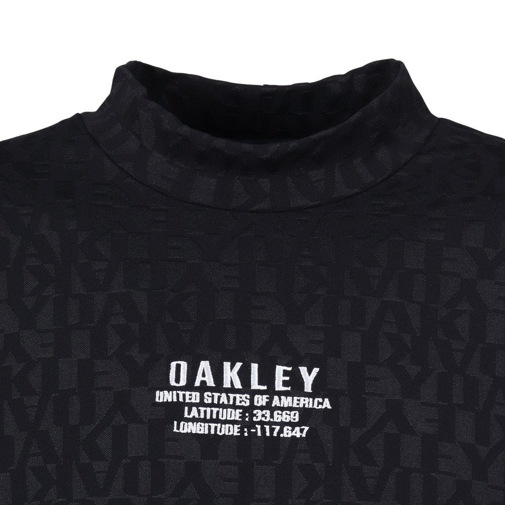 新品　オークリーゴルフ　メンズストレッチロングシャツ　L オークリー（OAKLEY）（メンズ）ゴルフウェア 吸汗速乾 STAL SYNC 長袖