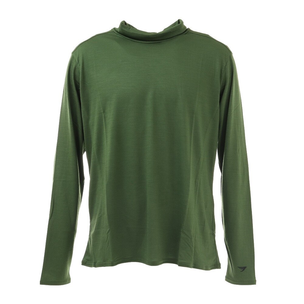 トミーアーマー（Tommy Armour）（メンズ）ゴルフウェア  REDA WOOL ロングスリーブシャツ 403TA1TRJ1481 KHK