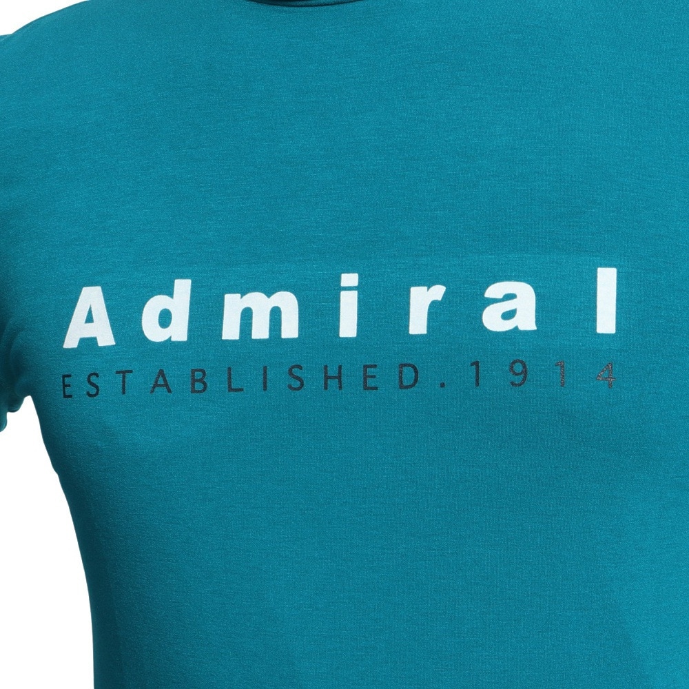 アドミラル ゴルフ（Admiral GOLF）（メンズ）ゴルフウェア スエード タートルネックシャツ ADMA296-BGRN