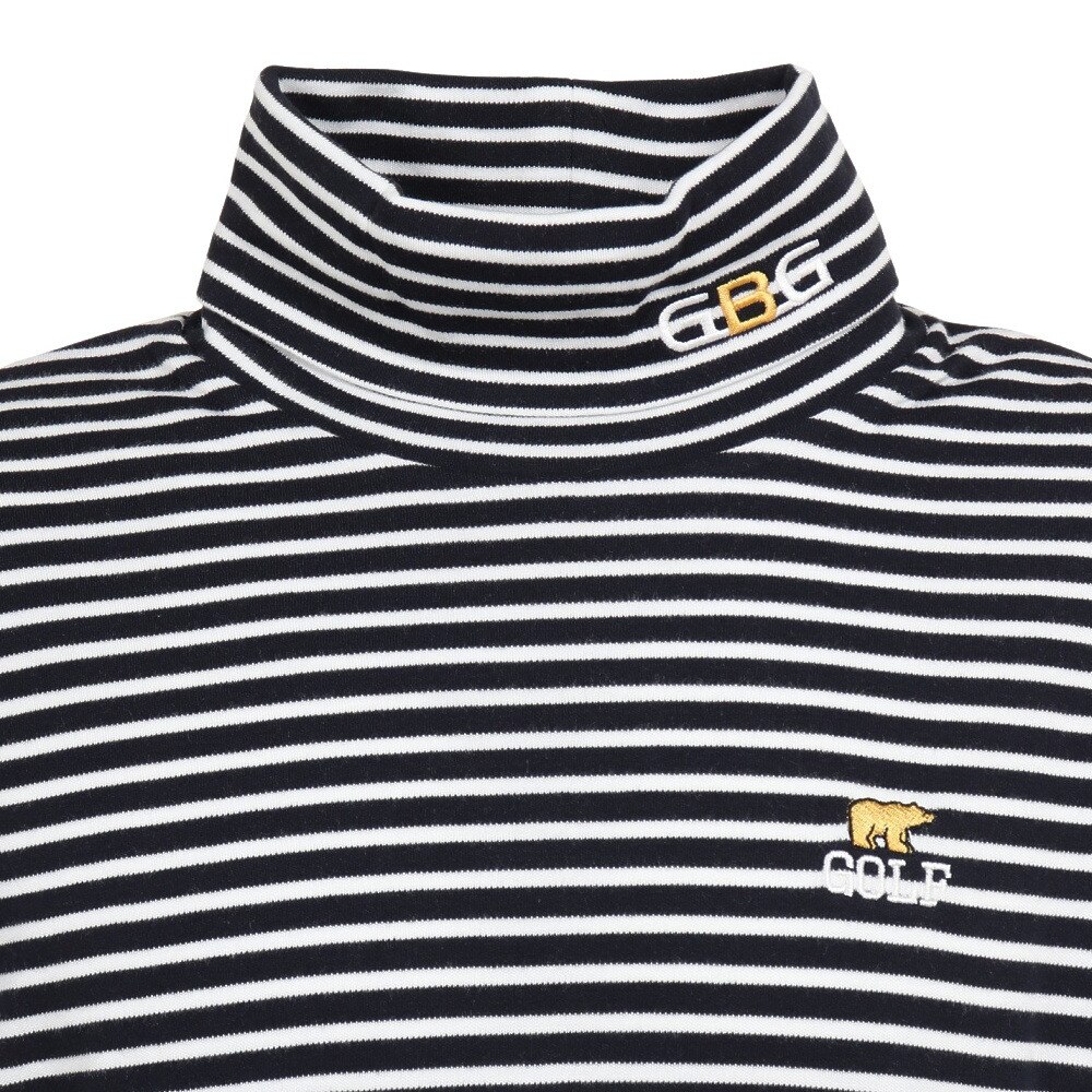 GB GOLF（ゴールデンベア ゴルフ）（メンズ）ゴルフウェア 長袖 発熱 保温 軽量 GBGタートルTシャツ 311HD443-C48