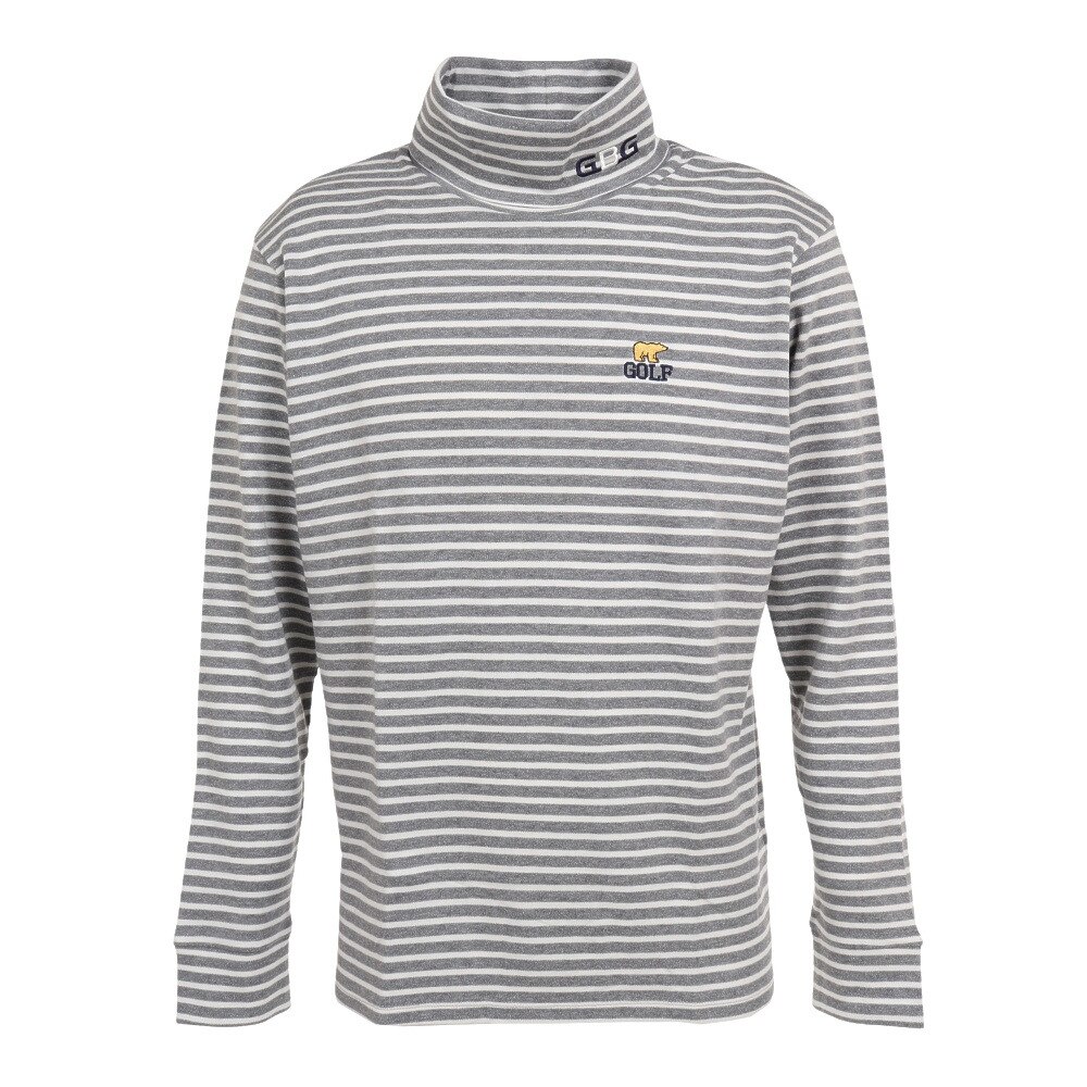 GB GOLF（ゴールデンベア ゴルフ）（メンズ）ゴルフウェア 長袖 発熱 保温 軽い GBGタートルTシャツ 311HD443-C99