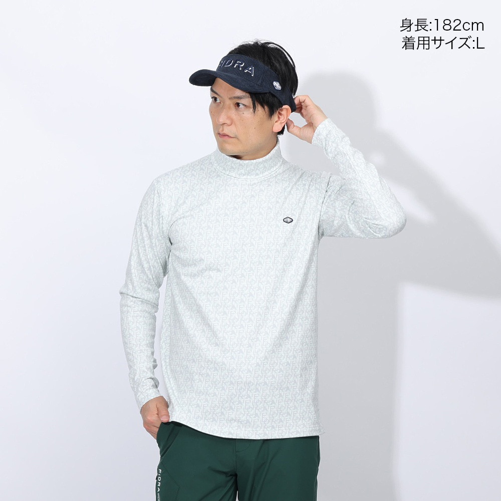 フィドラ（FIDRA）（メンズ）ゴルフウェア 保温 消臭 総柄 長袖