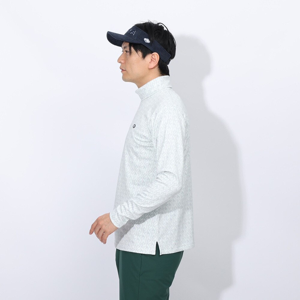 フィドラ（FIDRA）（メンズ）ゴルフウェア 保温 消臭 総柄 長袖