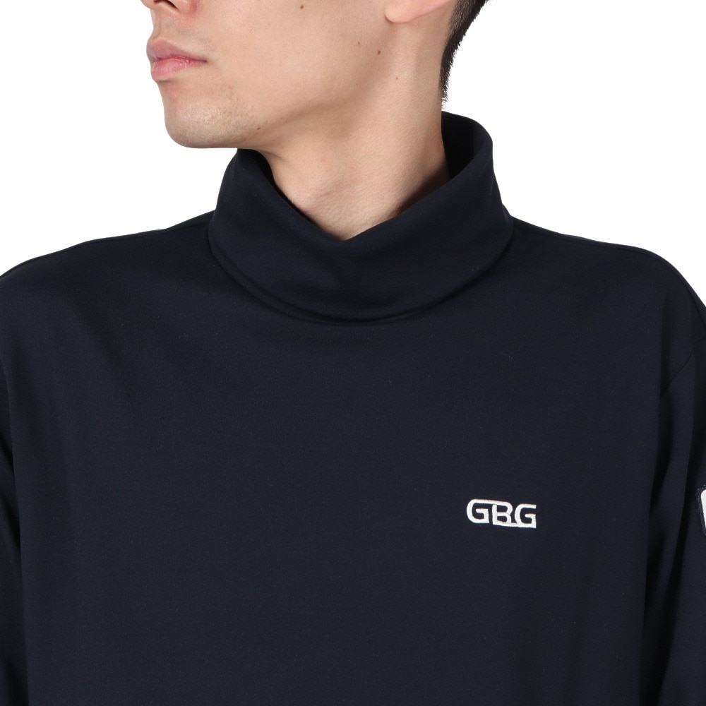 GB GOLF（ゴールデンベア ゴルフ）（メンズ）ゴルフウェア 発熱 タートルネック 長袖 Tシャツ 311QD442-C48