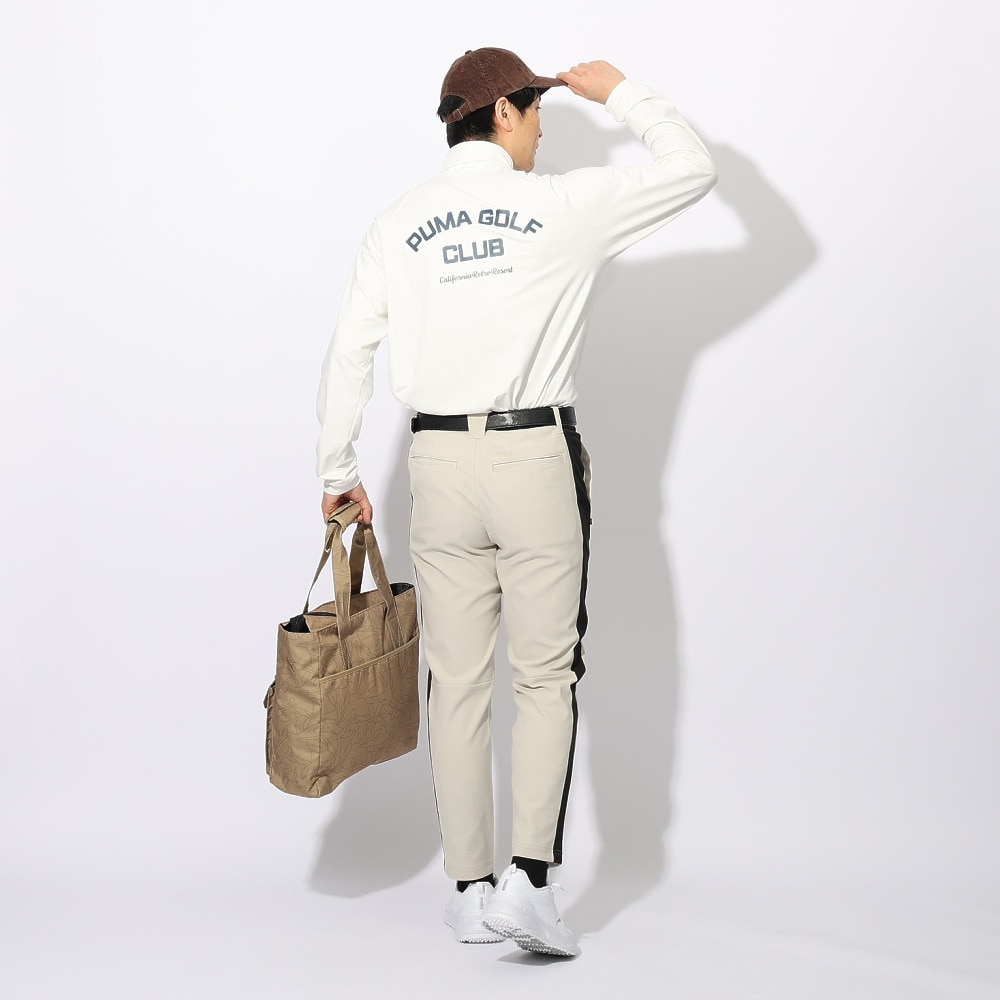 プーマ（PUMA）（メンズ）ゴルフウェア 裏起毛 バックプリント 長袖 タートルネック 631655-04