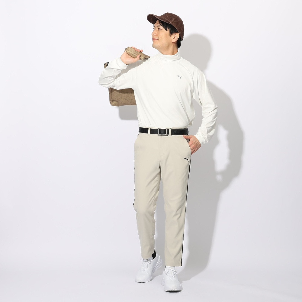 プーマ（PUMA）（メンズ）ゴルフウェア 裏起毛 バックプリント