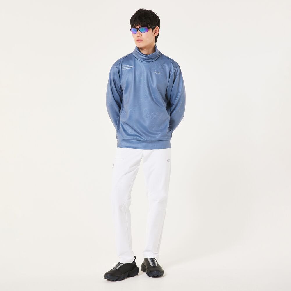 オークリー（OAKLEY）（メンズ）ゴルフウェア 長袖 ELEVATION TURTLE ハイネックシャツ FOA408245-62K