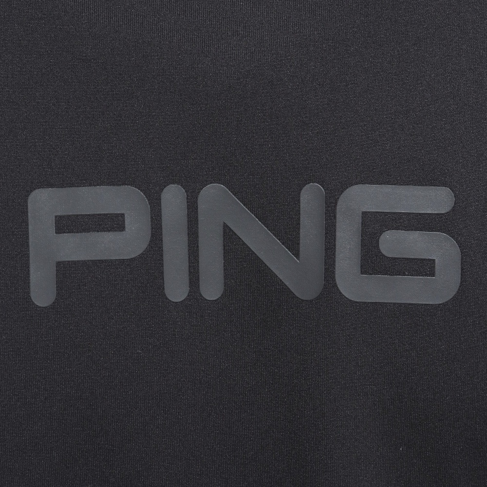 ピン（PING）（メンズ）ゴルフウェア トリコット ハイネックシャツ 621-5266001-010
