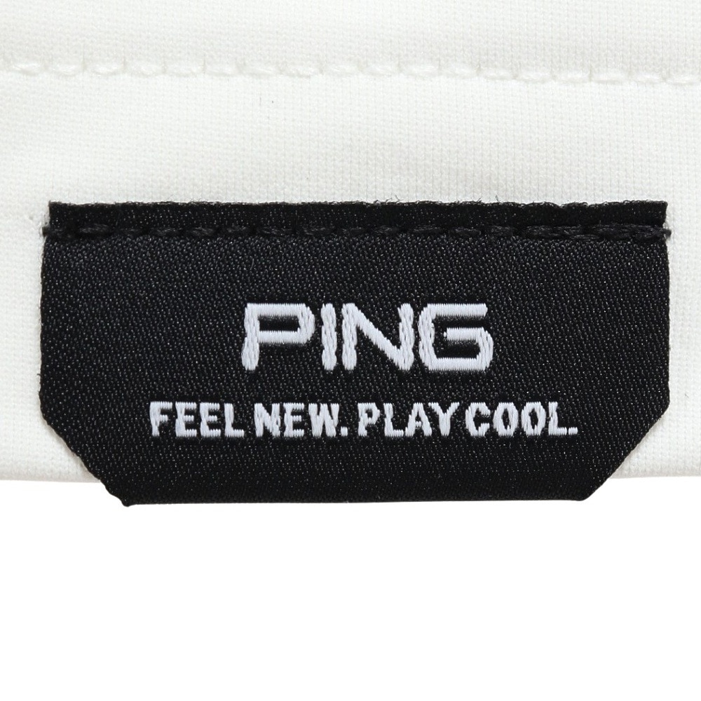 ピン（PING）（メンズ）ゴルフウェア トリコット ハイネックシャツ 621-5266001-030