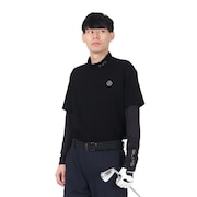 (メンズ)ゴルフウェア アクティブウェア モックネックインナーセットシャツ 184-22910