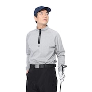 (メンズ)ゴルフウェア 長袖 ハーフジップシャツ 631507
