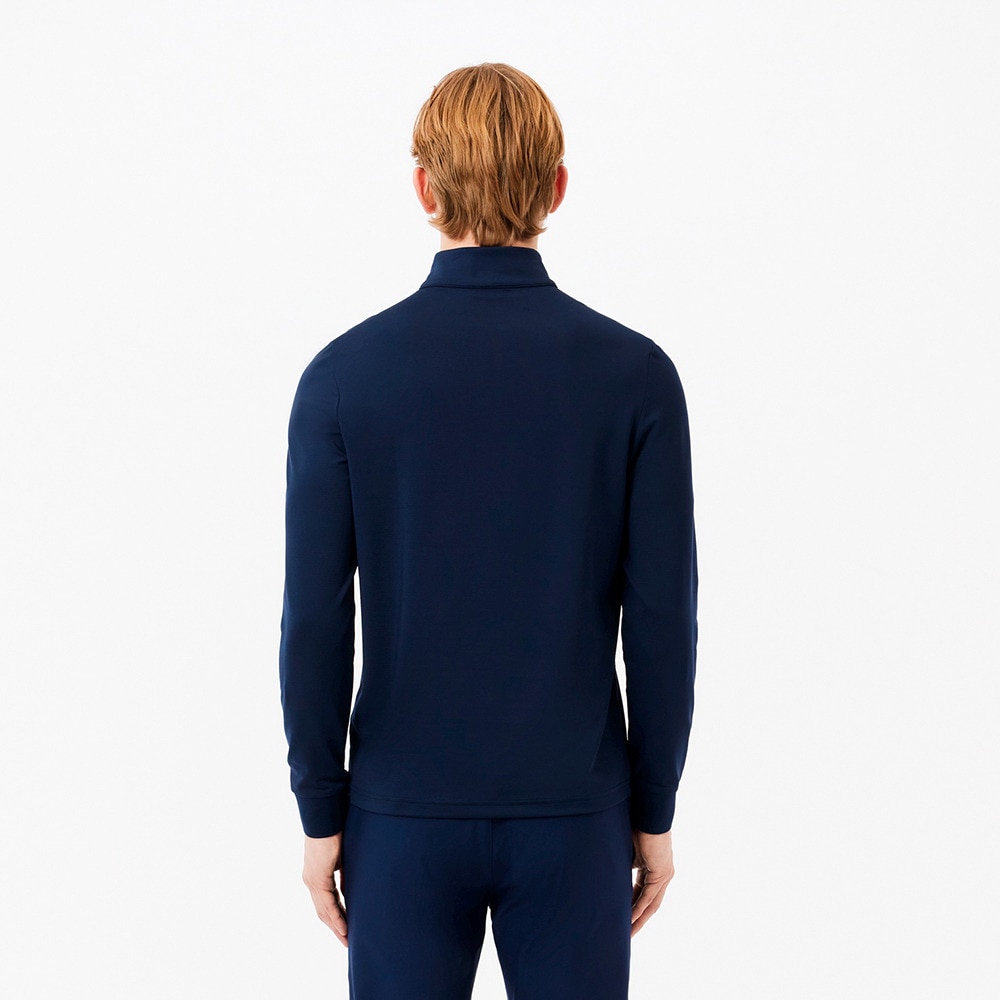 ラコステ（LACOSTE）（メンズ）ゴルフウェア ハイネックハーフジップウルトラドライジャージ SH7502-99423