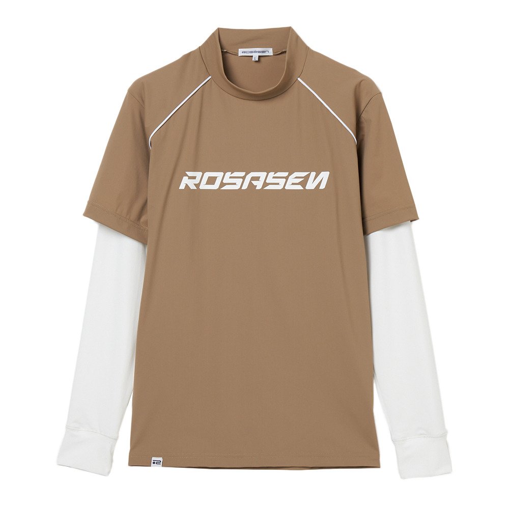 ROSASEN（ROSASEN）（メンズ）ゴルフウェア 冷感 フェイクレイヤード