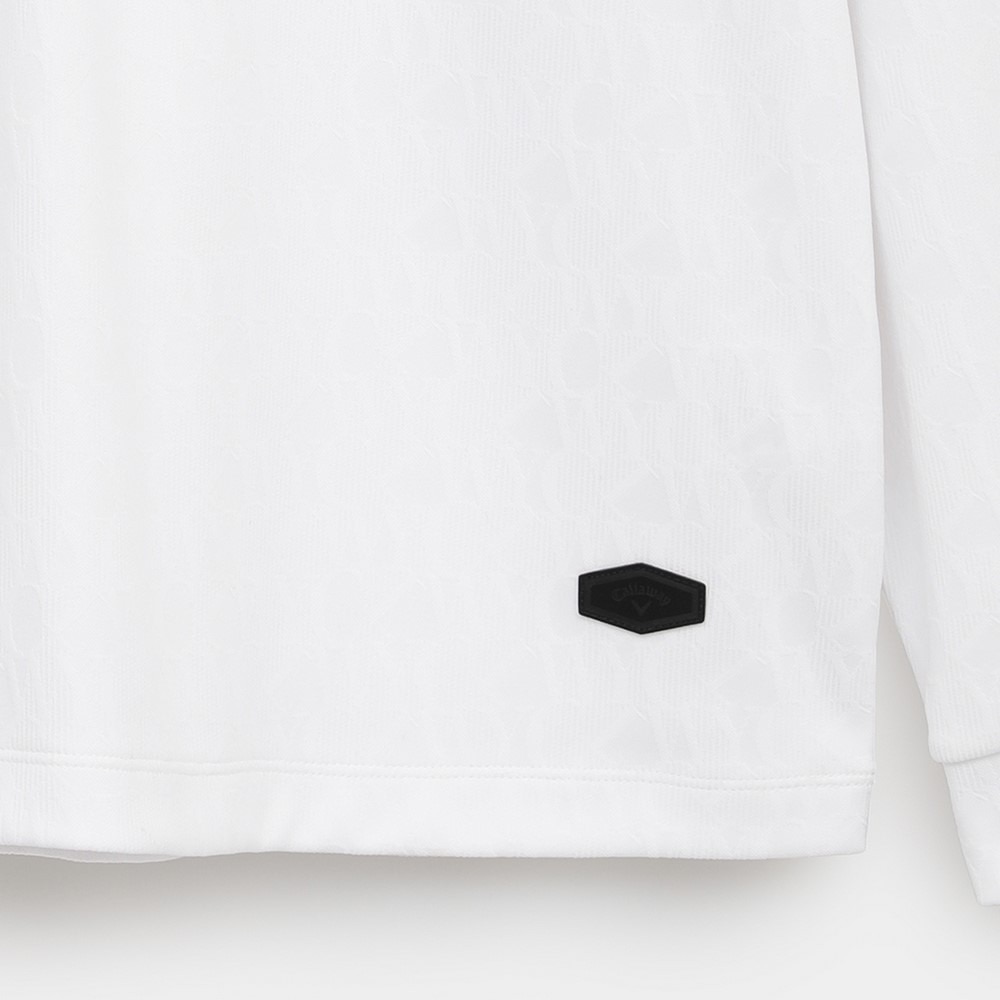 キャロウェイ（CALLAWAY）（メンズ）ゴルフウェア 長袖 ロゴジャカード