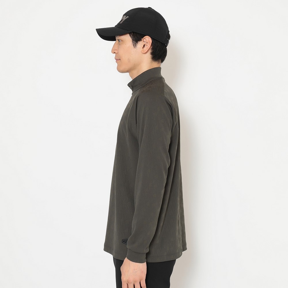 【yousuke57】キャロウェイ ゴルフウェア 2way カーキ 3L キャロウェイ（CALLAWAY）（メンズ）ゴルフウェア 長袖 ロゴジャカード