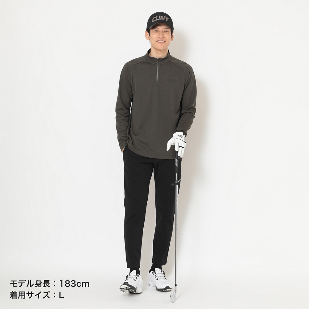キャロウェイメンズウェア キャロウェイ（CALLAWAY）（メンズ）ゴルフウェア 発熱 裏起毛スムース