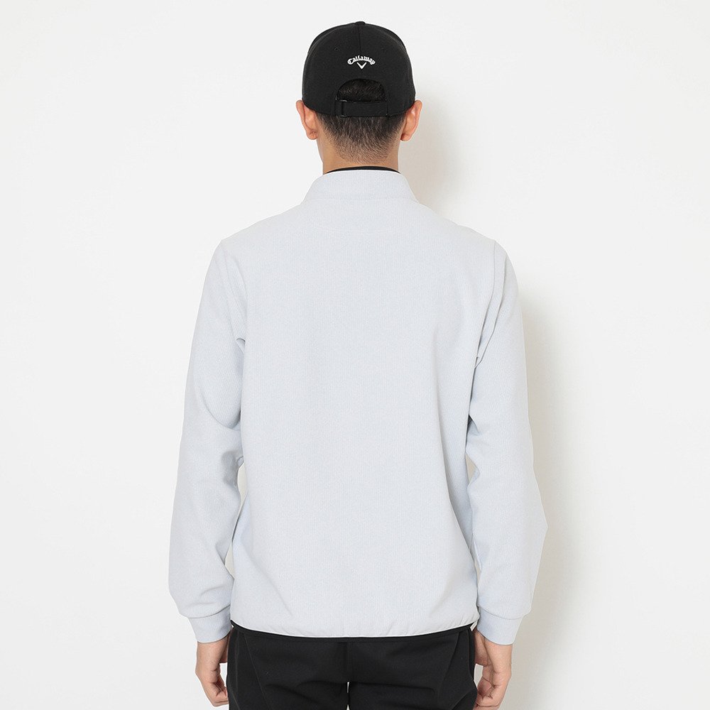 キャロウェイ（CALLAWAY）（メンズ）ゴルフウェア 長袖 裏起毛ハーフジップモックネックシャツ C25233109-1030