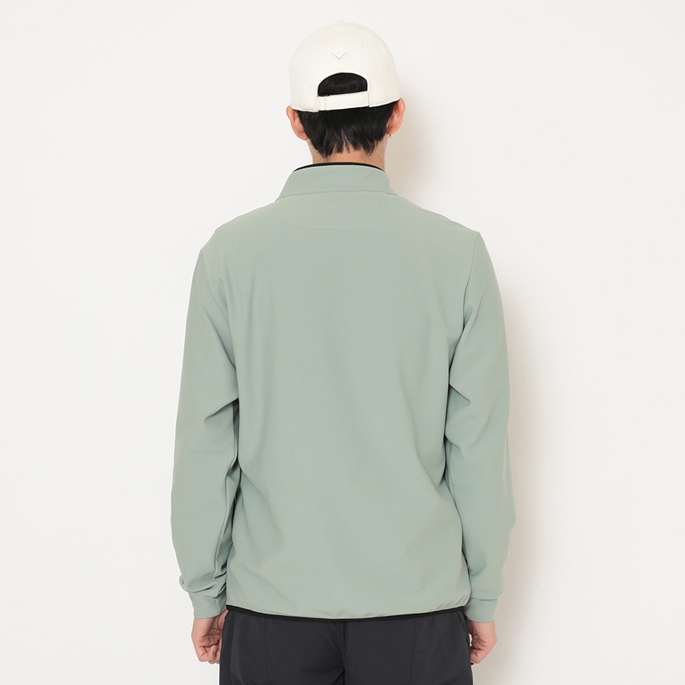 キャロウェイ（CALLAWAY）（メンズ）ゴルフウェア 長袖 裏起毛ハーフ