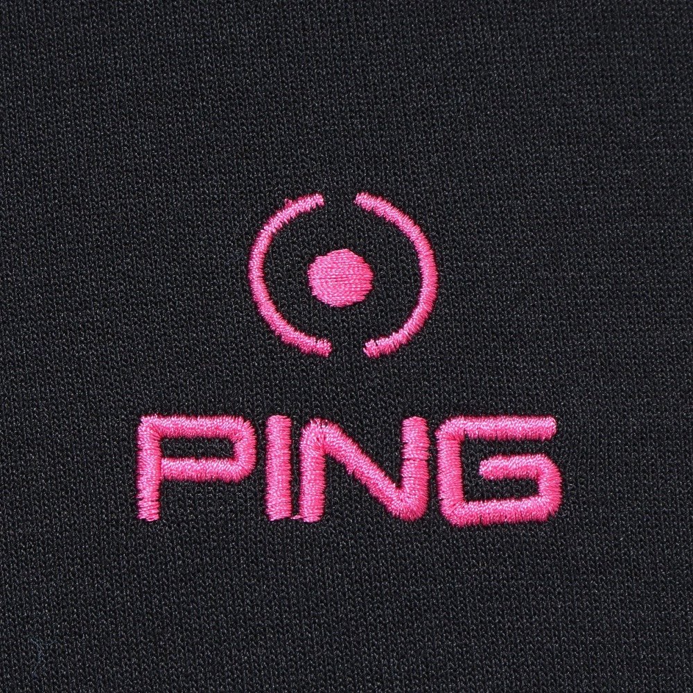 ピン（PING）（メンズ）ゴルフウェア ドライミックス ベアインレイハーフジップカットソー 621-5266901-010
