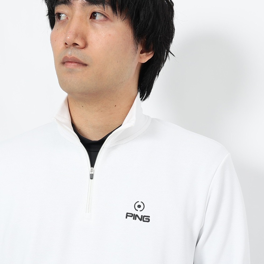 ピン（PING）（メンズ）ゴルフウェア 長袖 ドライミックス ベア