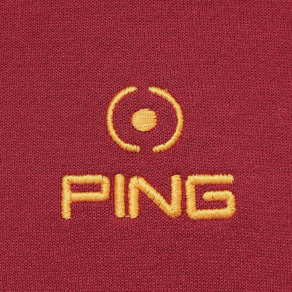 ピン（PING）（メンズ）ゴルフウェア ドライミックス ベアインレイハーフジップカットソー 621-5266901-070