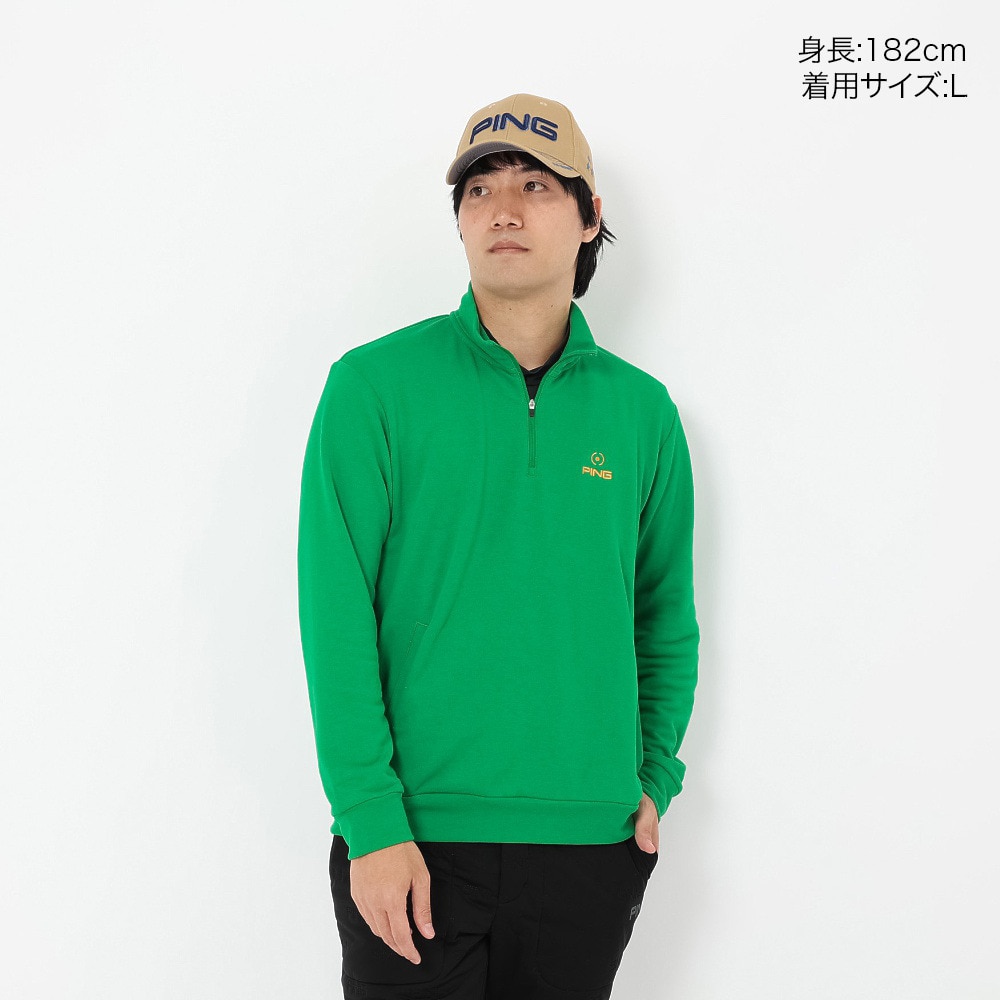 ピン（PING）（メンズ）ゴルフウェア 長袖 ドライミックス ベア