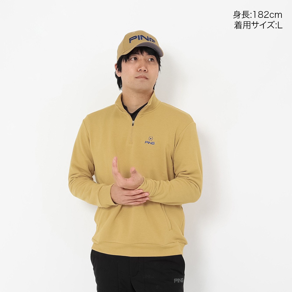 ジップ付き ゴルフウェア トップス FAIRWAY&GREEN パリオリンピック