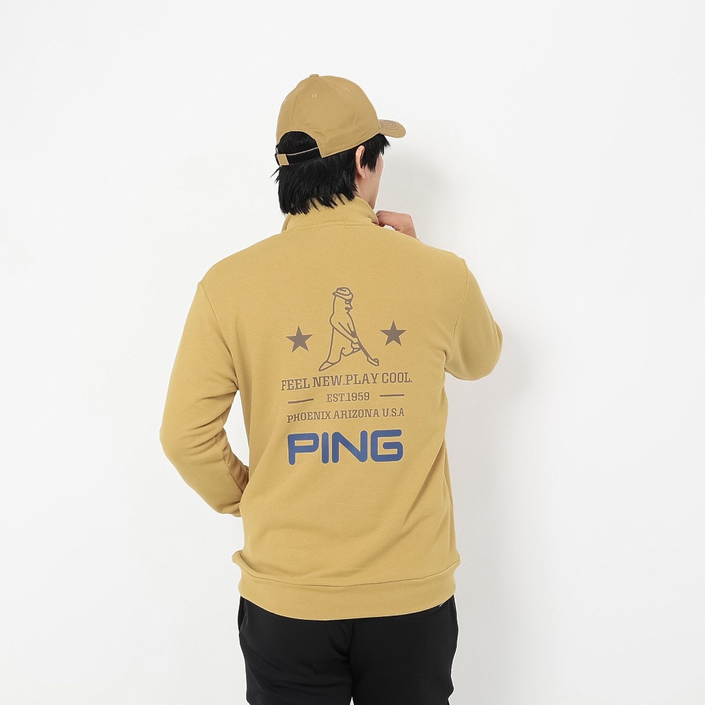 ピン（PING）（メンズ）ゴルフウェア 長袖 ドライミックス ベア