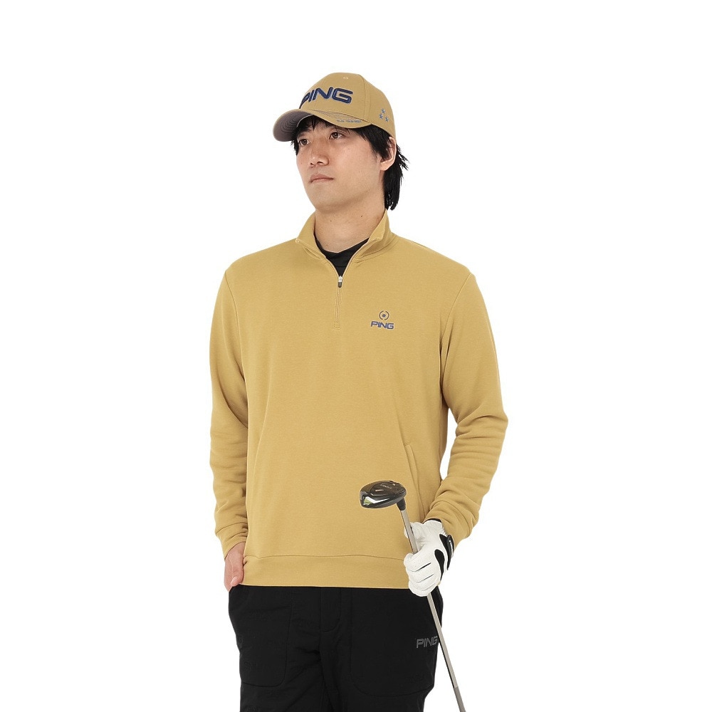 ピン（PING）（メンズ）ゴルフウェア 長袖 ドライミックス ベア