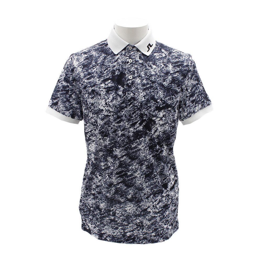  ゴルフウェア メンズ Ocean Camo Iconic 半袖ポロシャツ 071-29442-017