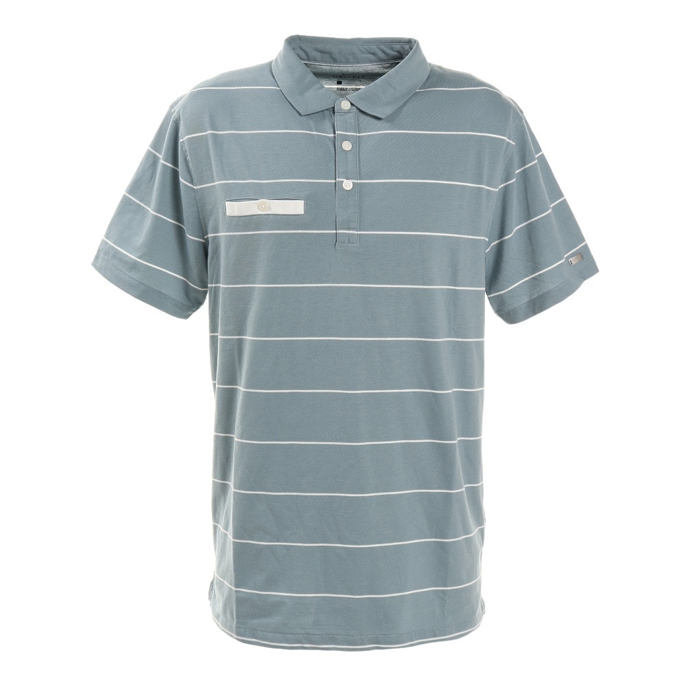 Ｘ　ナイキ ゴルフウェア メンズ ドライフィット レガシー ストライプ 半袖シャツ AT8947-041 Ｌ 90 ウェア