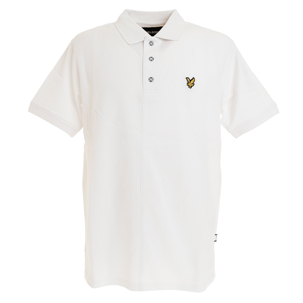 ＜ヴィクトリアゴルフ＞ ライル＆スコット ゴルフウェア メンズ 半袖ポロシャツ LSM-9C-AP02-WHITE Ｌ 10 ウェア