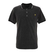 ライルアンドスコット（LYLE&SCOTT）（メンズ）ゴルフウェア CLERIC 半袖ポロシャツ LSM-0A-AP06-CHARCOAL