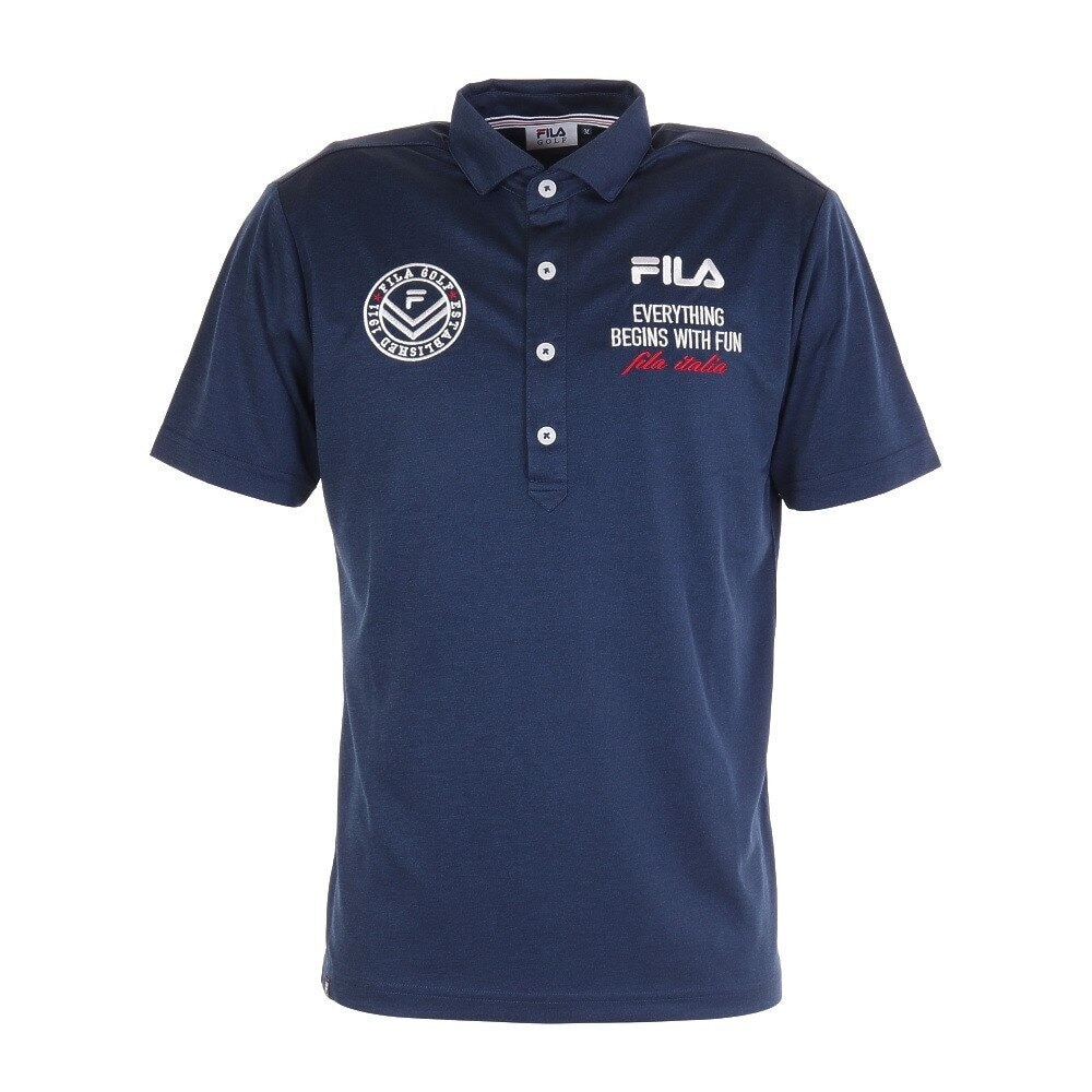 フィラ（FILA）（メンズ）ゴルフウェア 半袖シャツ 780600X -NV