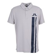 J.LINDEBERG（メンズ）ゴルフウェア Zeke Reg Fit-Lux Pi 半袖ポロシャツ 071-22340-012