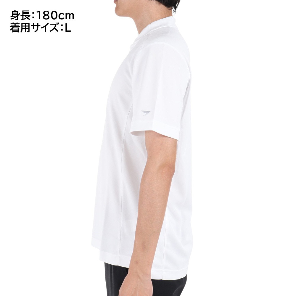 トミーアーマー（Tommy Armour）（メンズ）ゴルフウェア nanoguardヘンリーネックシャツ 403TA1NB8091WHT★★★