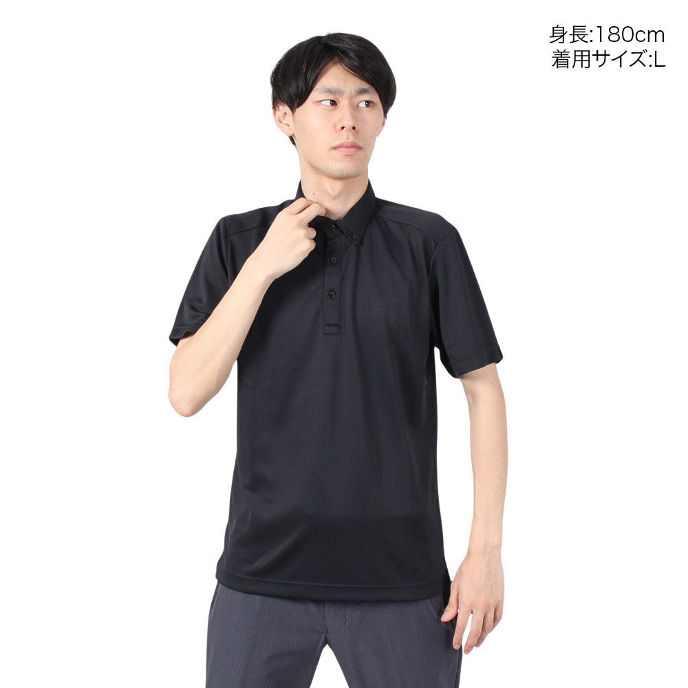 トミーアーマー（Tommy Armour）（メンズ）ゴルフウェア nanoguardポロシャツ 403TA1NB8092 BLK★★★