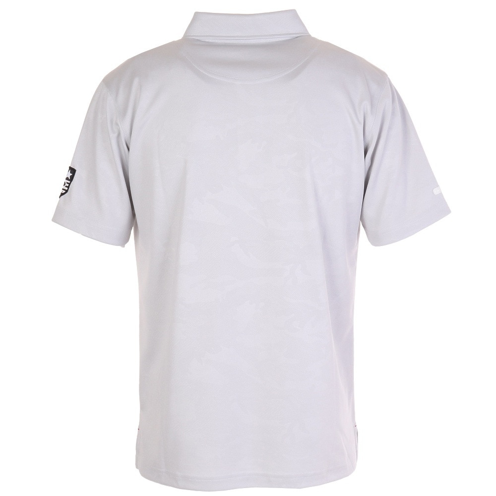 エピキュール（epicure）（メンズ）ゴルフウェア エンボス半袖ポロシャツ 151-25840-012