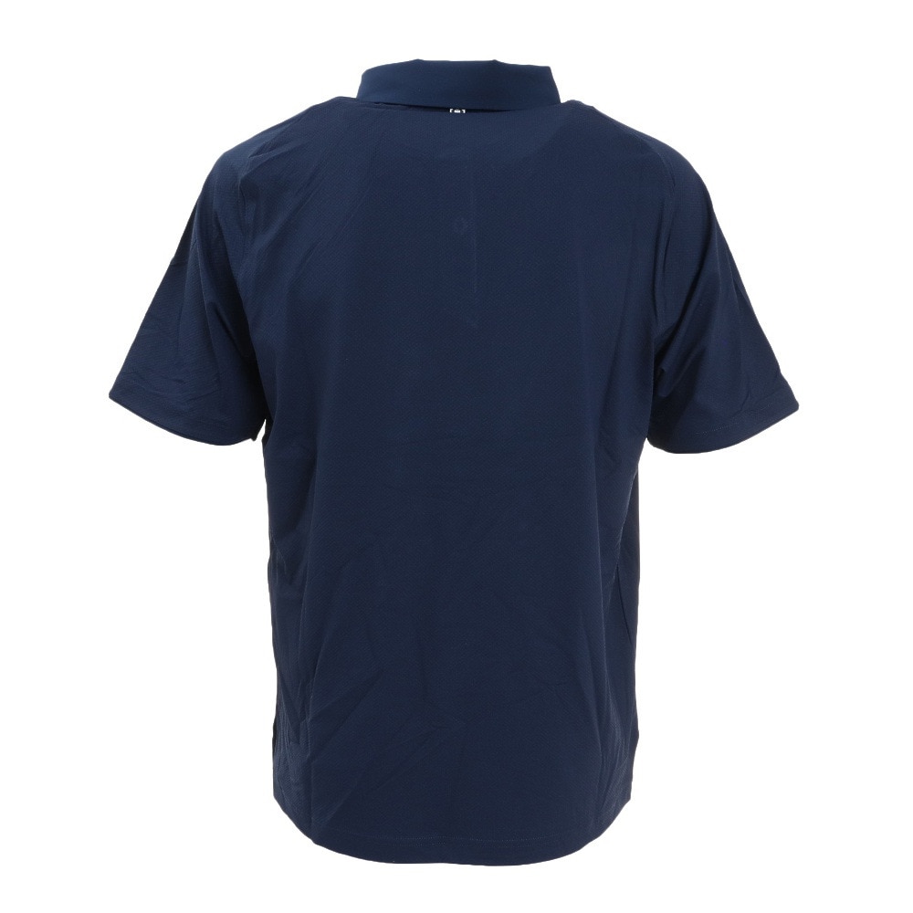 アンダーアーマー（UNDER ARMOUR）（メンズ）ゴルフウェア 吸汗速乾 ひんやり冷感 アイソチル 半袖ポロシャツ 1370090 408