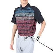 アンダーアーマー（UNDER ARMOUR）（メンズ）ゴルフウェア 吸汗速乾 ひんやり冷感 アイソチル 半袖ポロシャツ 1370093 001