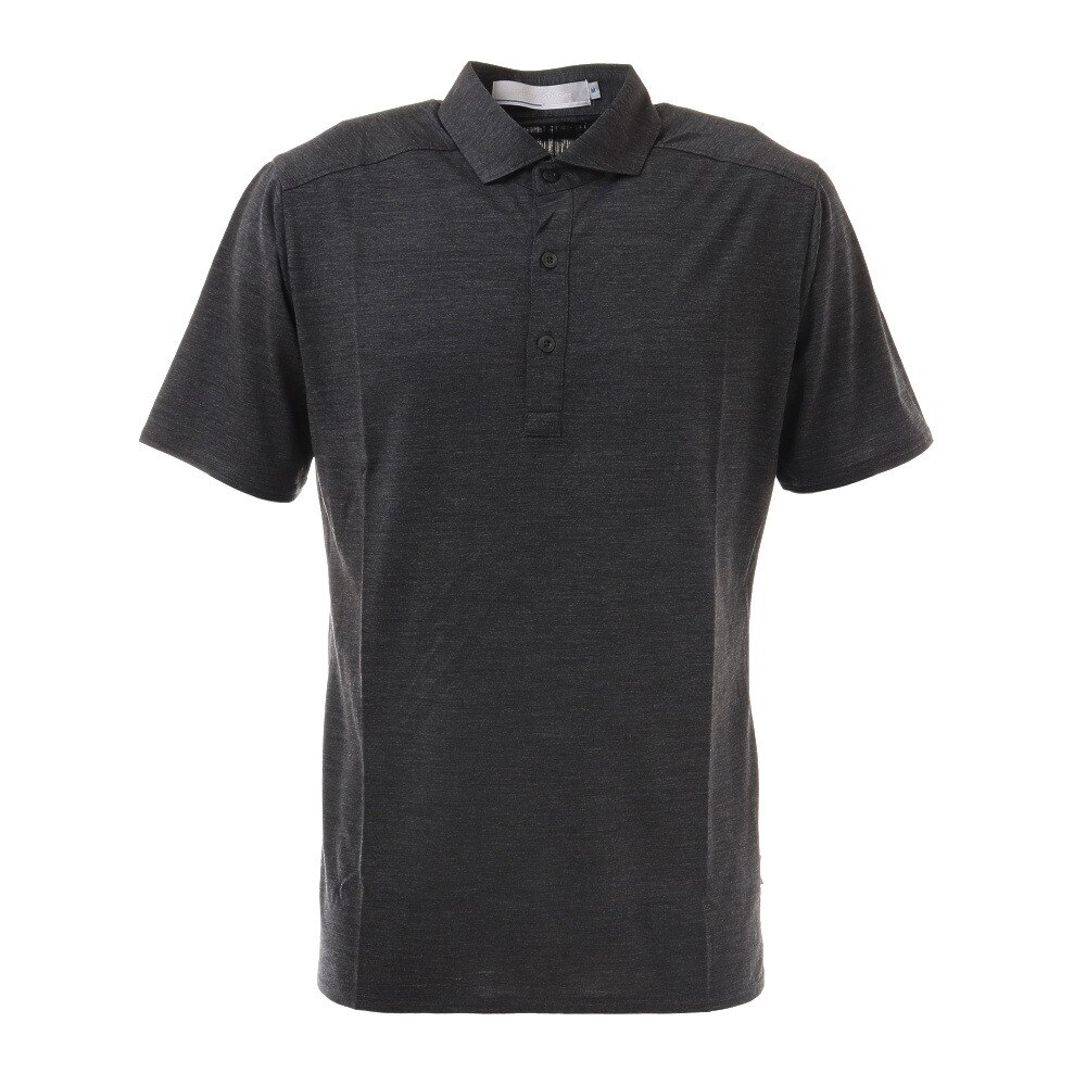 トミーアーマー（Tommy Armour）（メンズ）ゴルフウェア 日本製 REDA WOOL 半袖 ポロシャツ 403TA1TRJ1480 GRY★★★