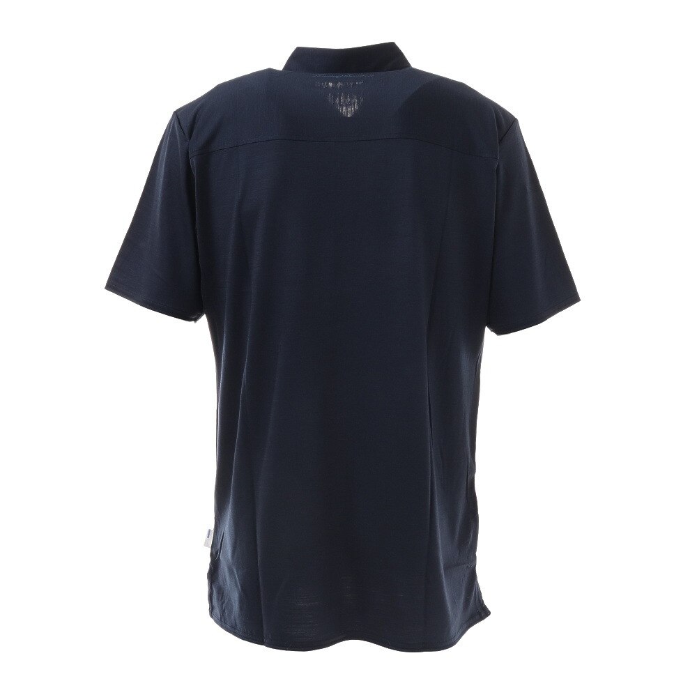 トミーアーマー（Tommy Armour）（メンズ）ゴルフウェア 日本製 REDA WOOL 半袖 ポロシャツ 403TA1TRJ1480 NVY★★★