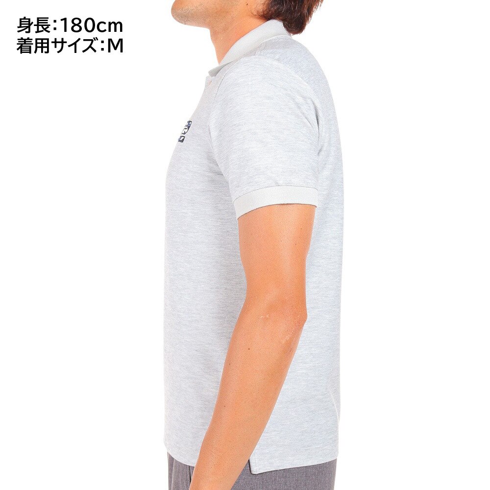 ROSASEN（メンズ）ゴルフウェア 吸水 速乾 ツイルストレッチ半袖ポロシャツ 044-26241-012★★★