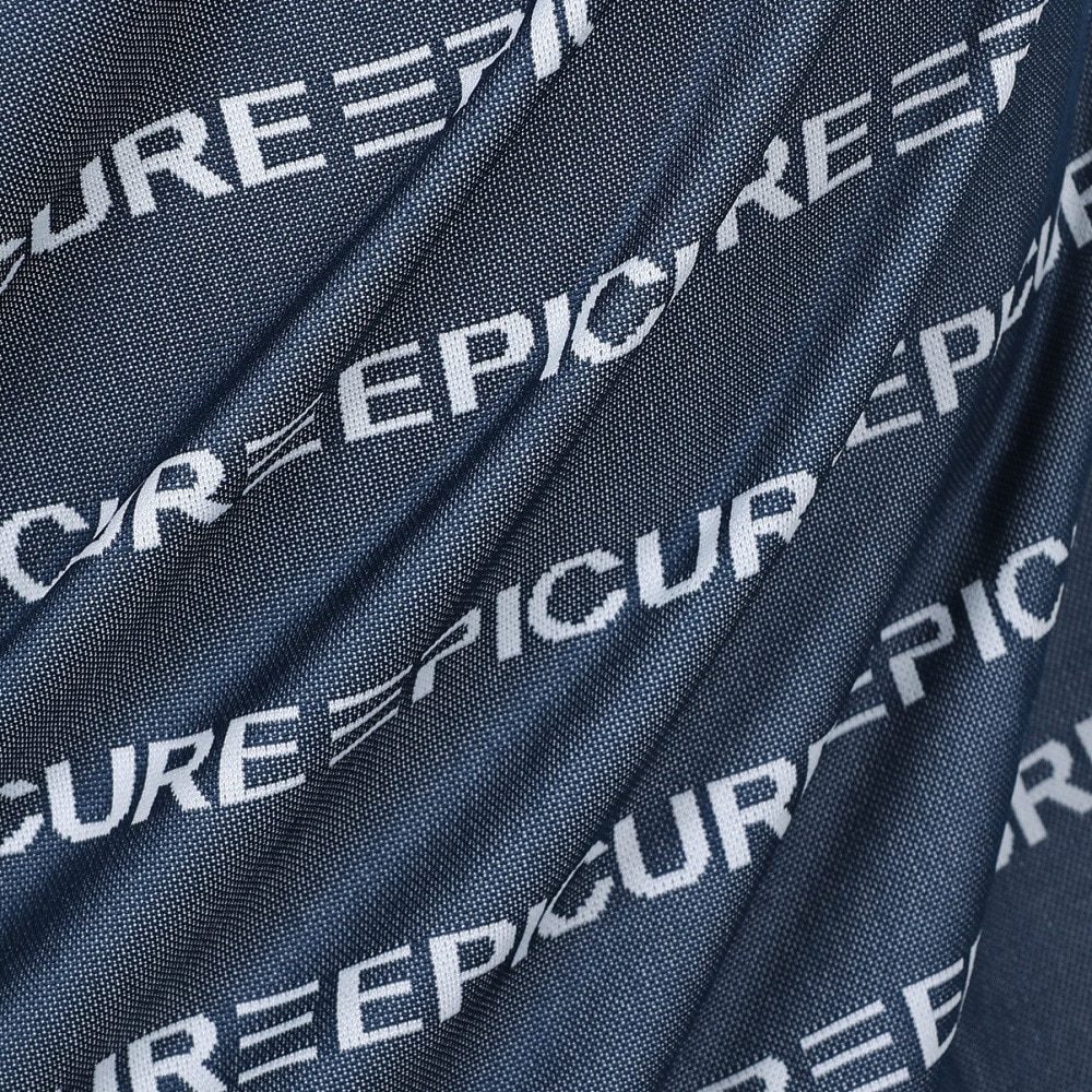 エピキュール（epicure）（メンズ）ゴルフウェア 吸汗速乾 UVカット ロゴジャガード 半袖ポロシャツ 151-26340-098